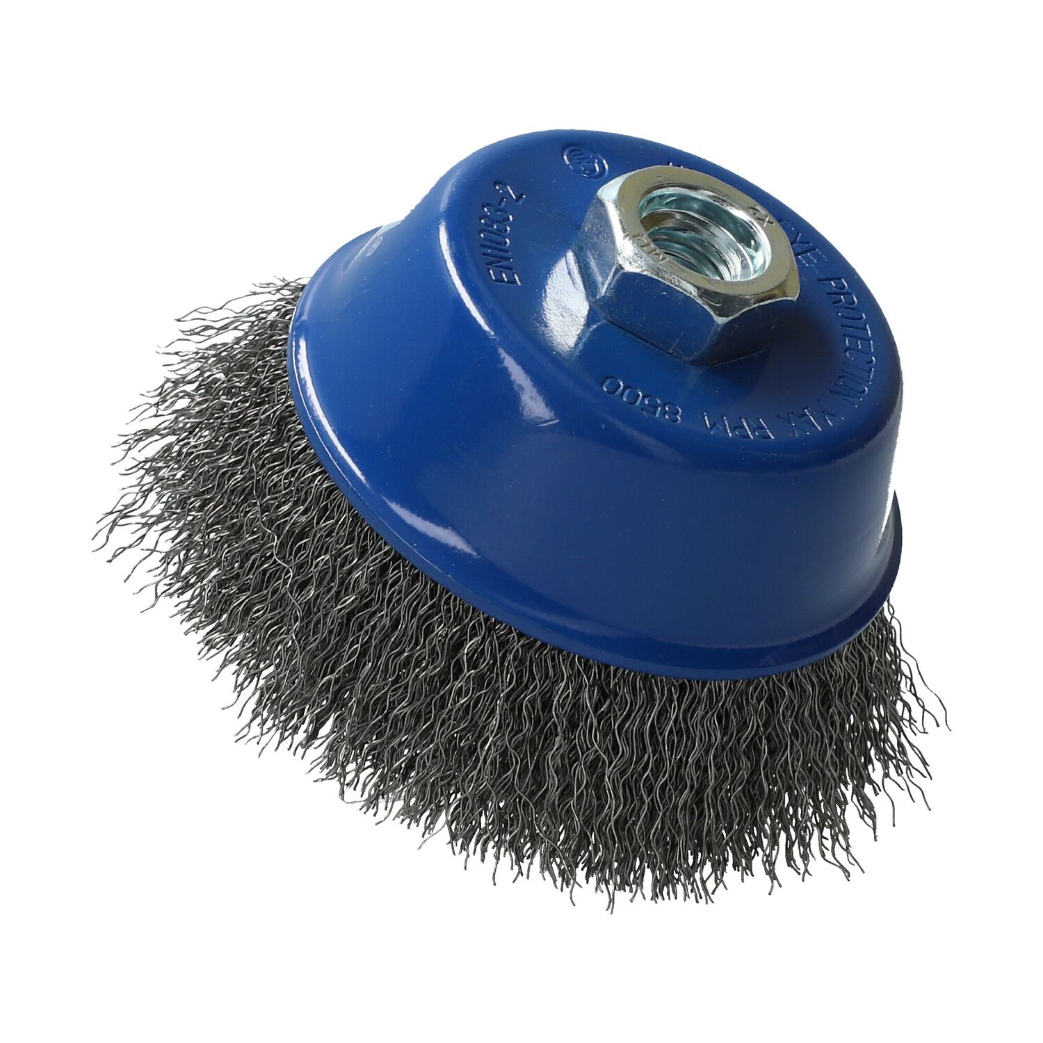 Brosse coupe ondulée acier Ø100mm - NORTON