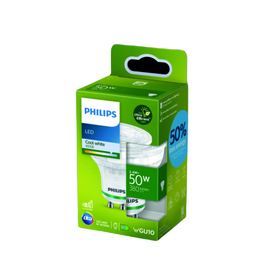 Ampoule SMD GU10 50W blanc froid - PHILIPS