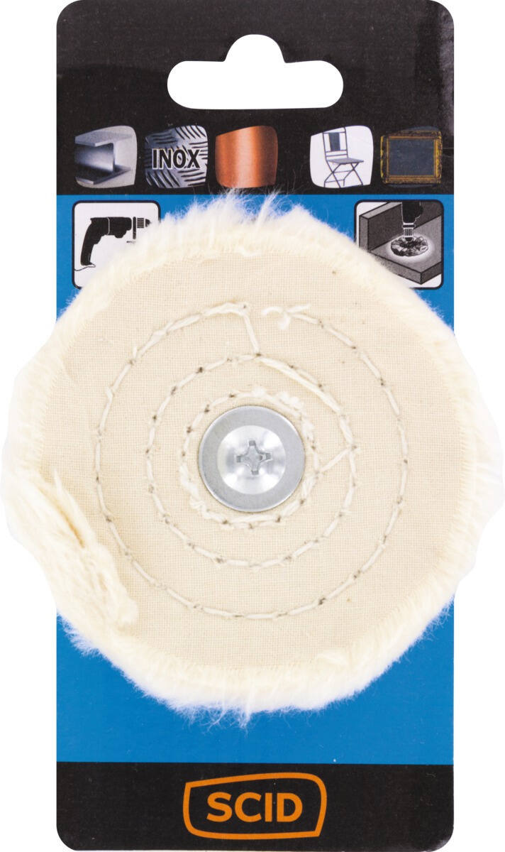 Brosse circulaire coton Ø 80 mm - SCID