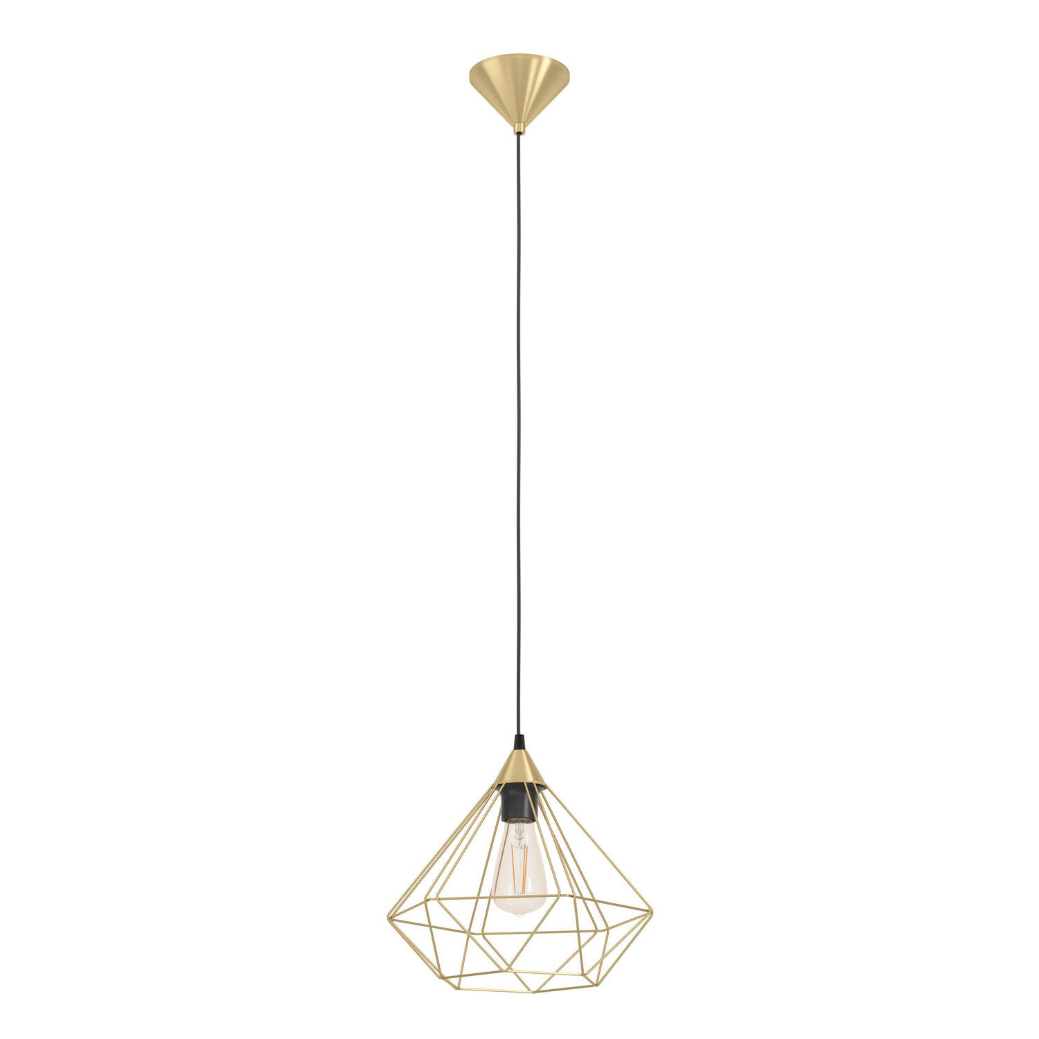 Suspension Tarbes Ø32,5 cm E27 60W doré - EGLO 