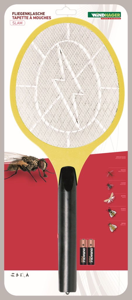 Raquette à insectes électronique Slam - WINDHAGER