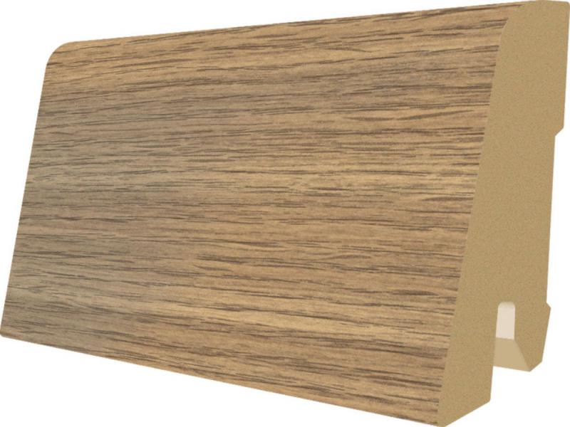 Plinthe sol stratifié Chêne Valley 2400x60x17mm - EGGER