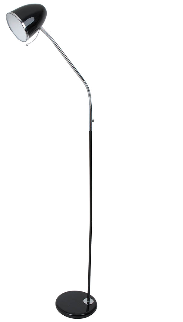Lampadaire métal Arty noir ∅ 22 cm - COREP 