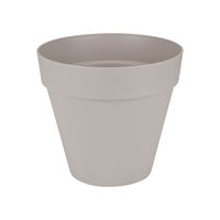 Pot loft rond 40 gris Hauteur 35 cm - ELHO