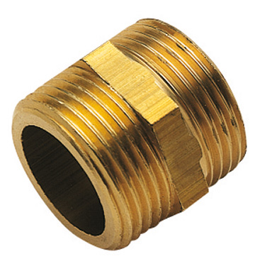 Mamelon laiton double mâle 15/21