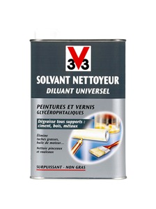 Solvant nettoyeur diluant universel 0,5L - V33