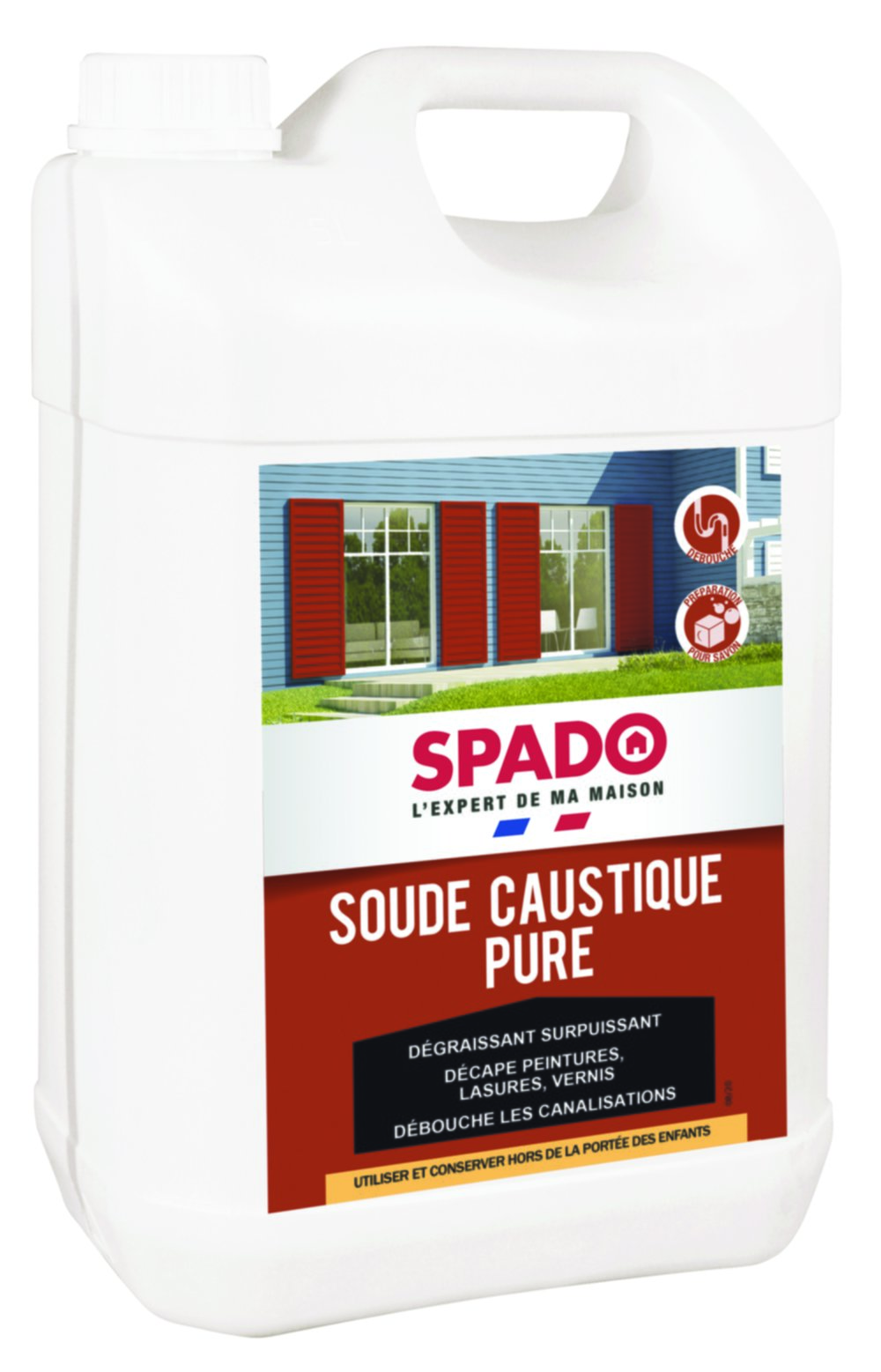 Soude Caustique Pure 4kg - SPADO