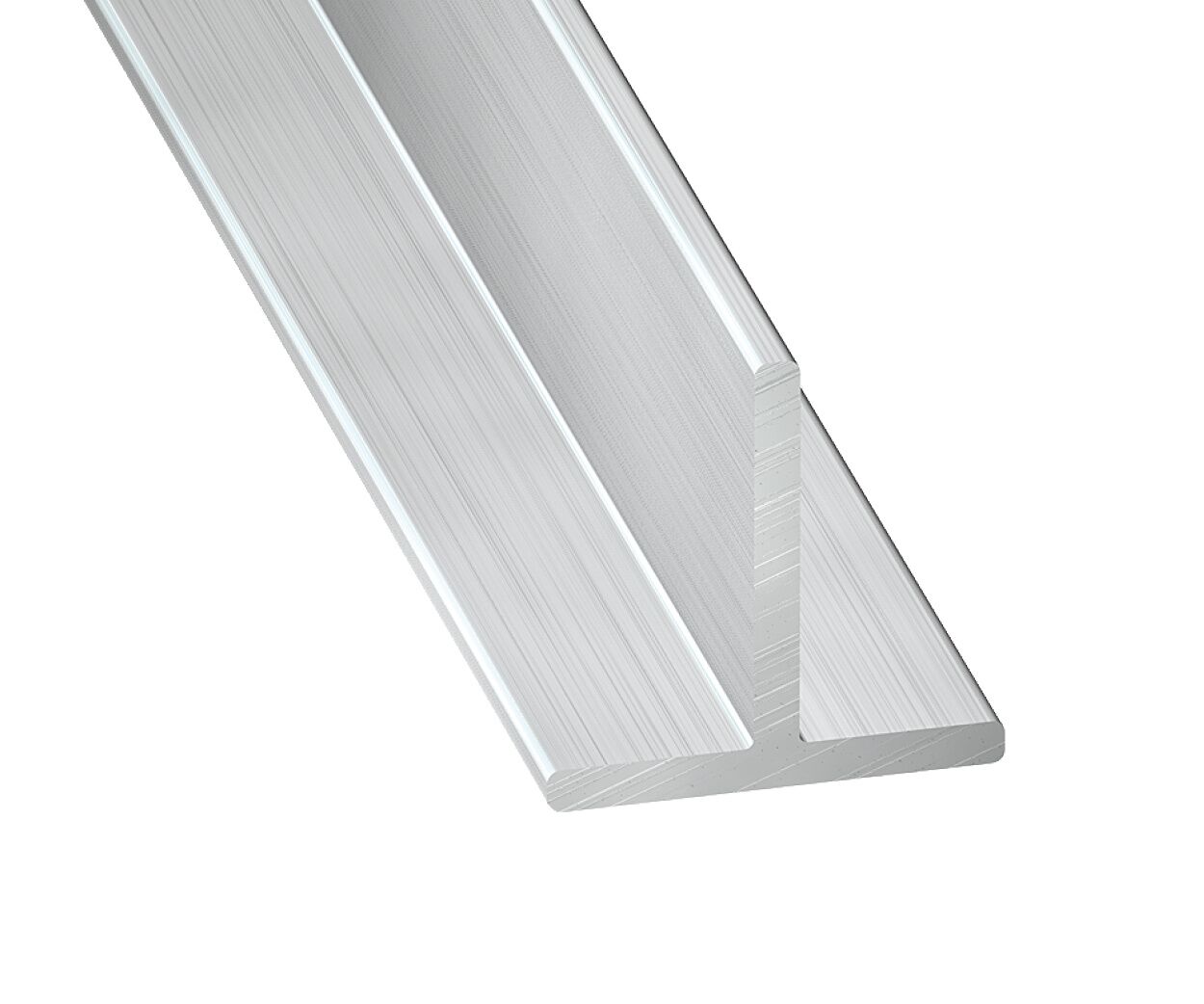 Té Aluminium 15x15mm ép.1,5mm 1m Brut - CQFD