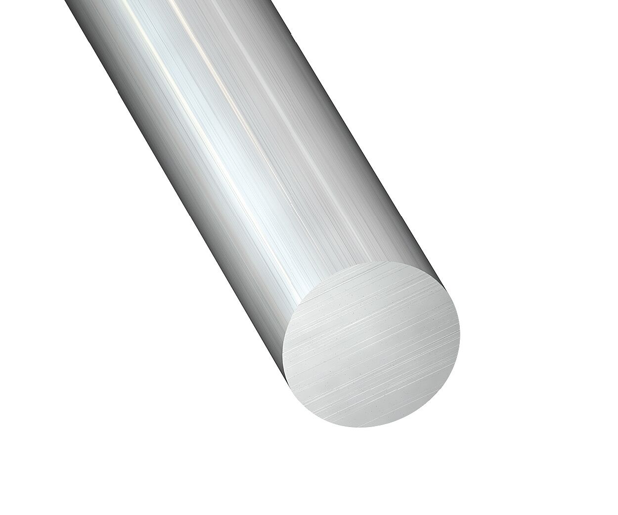 Rond Aluminium 4mm 1m Brut - CQFD