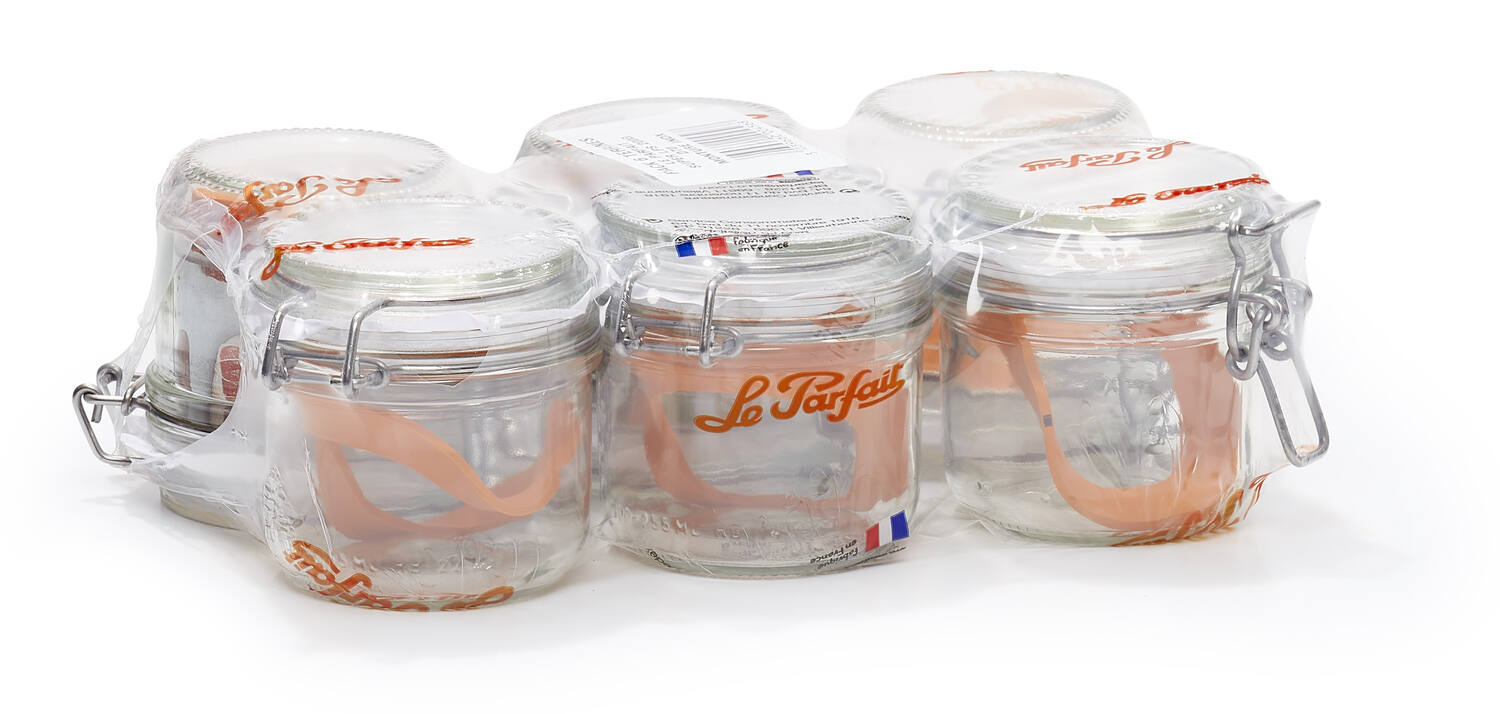 6 Terrines 200gr Ø70mm - LE PARFAIT