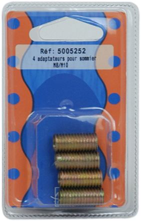 Blister 4 pieces adaptateur tf8 tf10 - EVOLUDIS