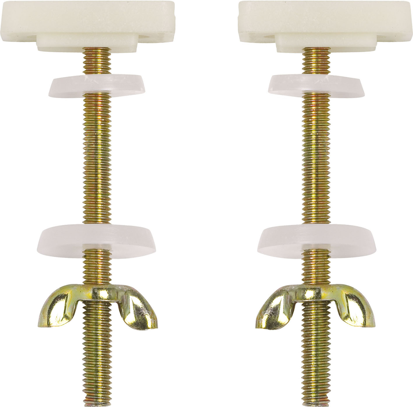 Fixations pour abattant bois compressé - WIRQUIN