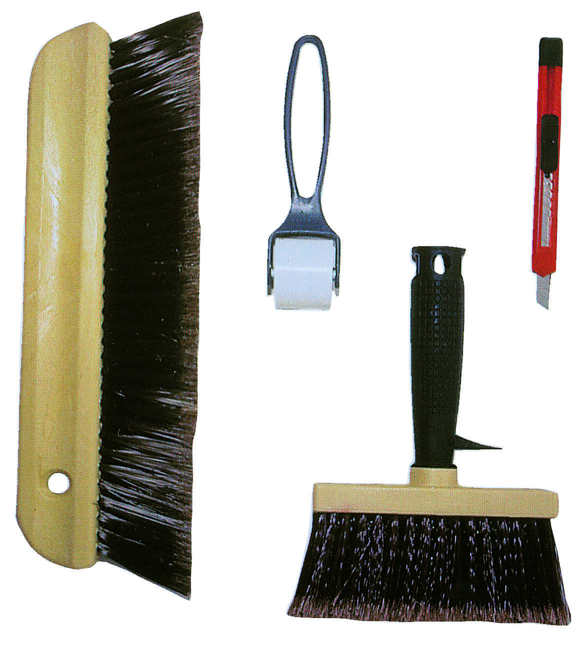 Lot promo spécial tapissier brosse-balai-roulette - NESPOLI