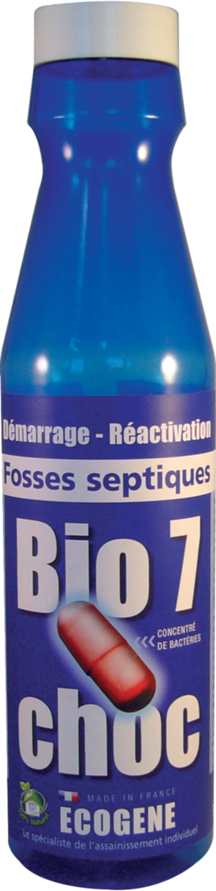 Suractivateur bactérien Bio7 choc fosse septiques 375 g - ECOGENE