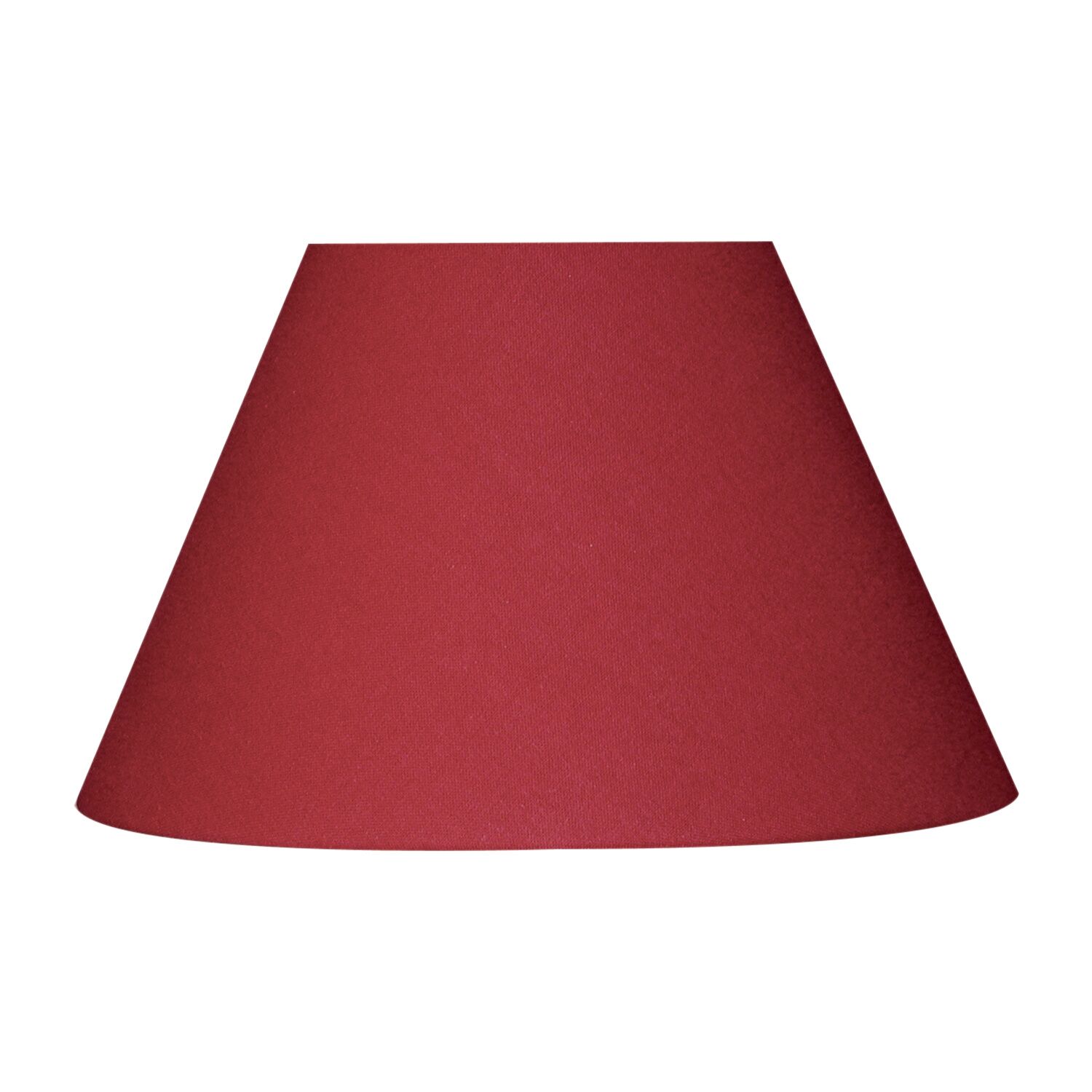 Abat-jour toiline forme empire Ø50 cerise