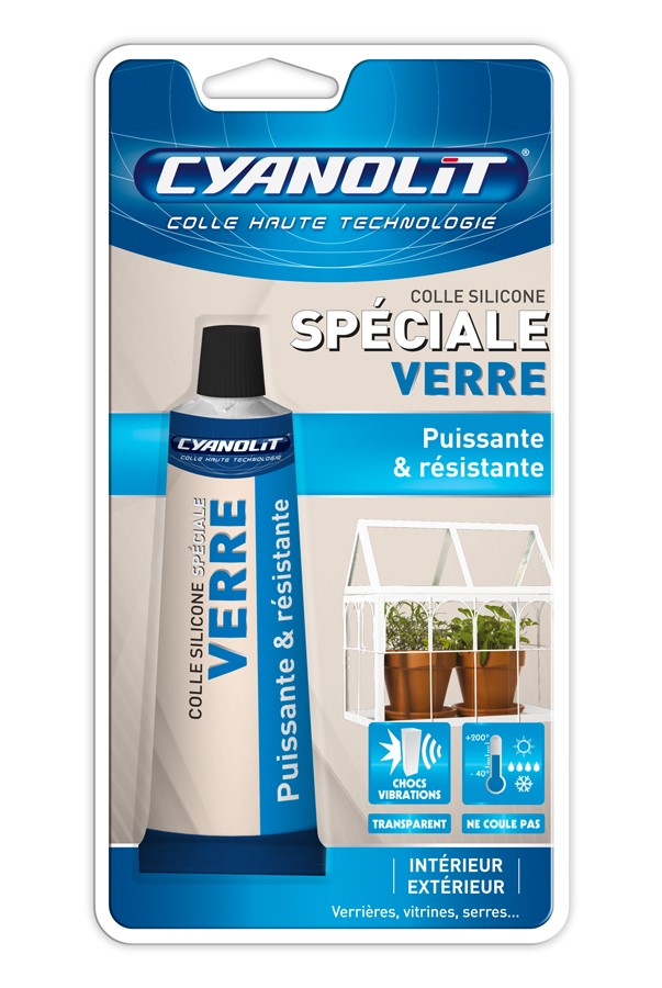 Colle Spéciale Verre 50ml - CYANOLIT