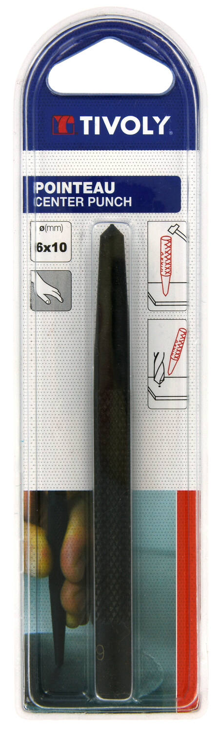 6 pointeaux en acier zingué 10mm