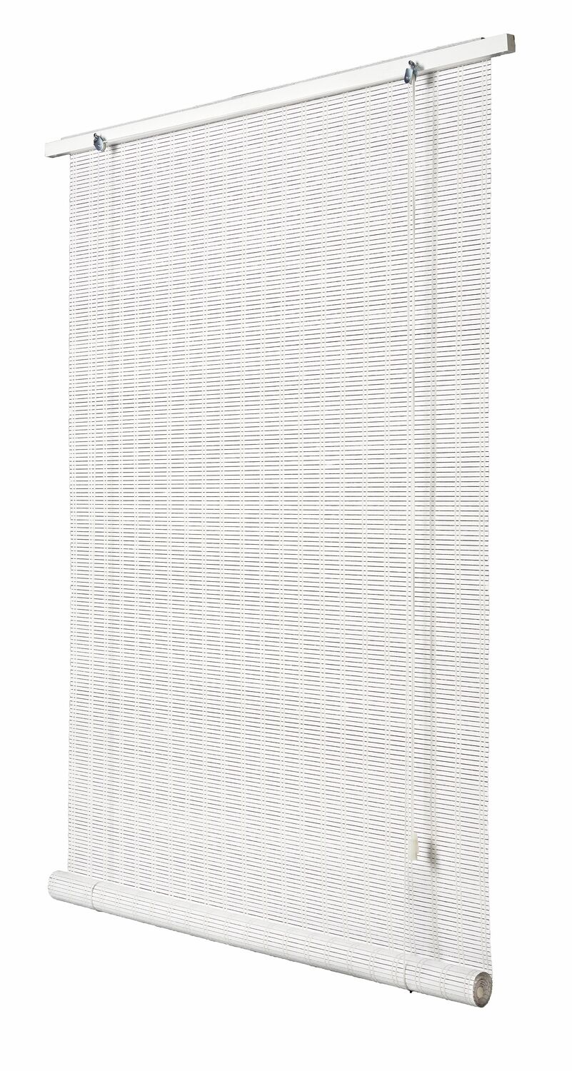 Store enrouleur intérieur/extérieur blanc L.0,6xH.180cm