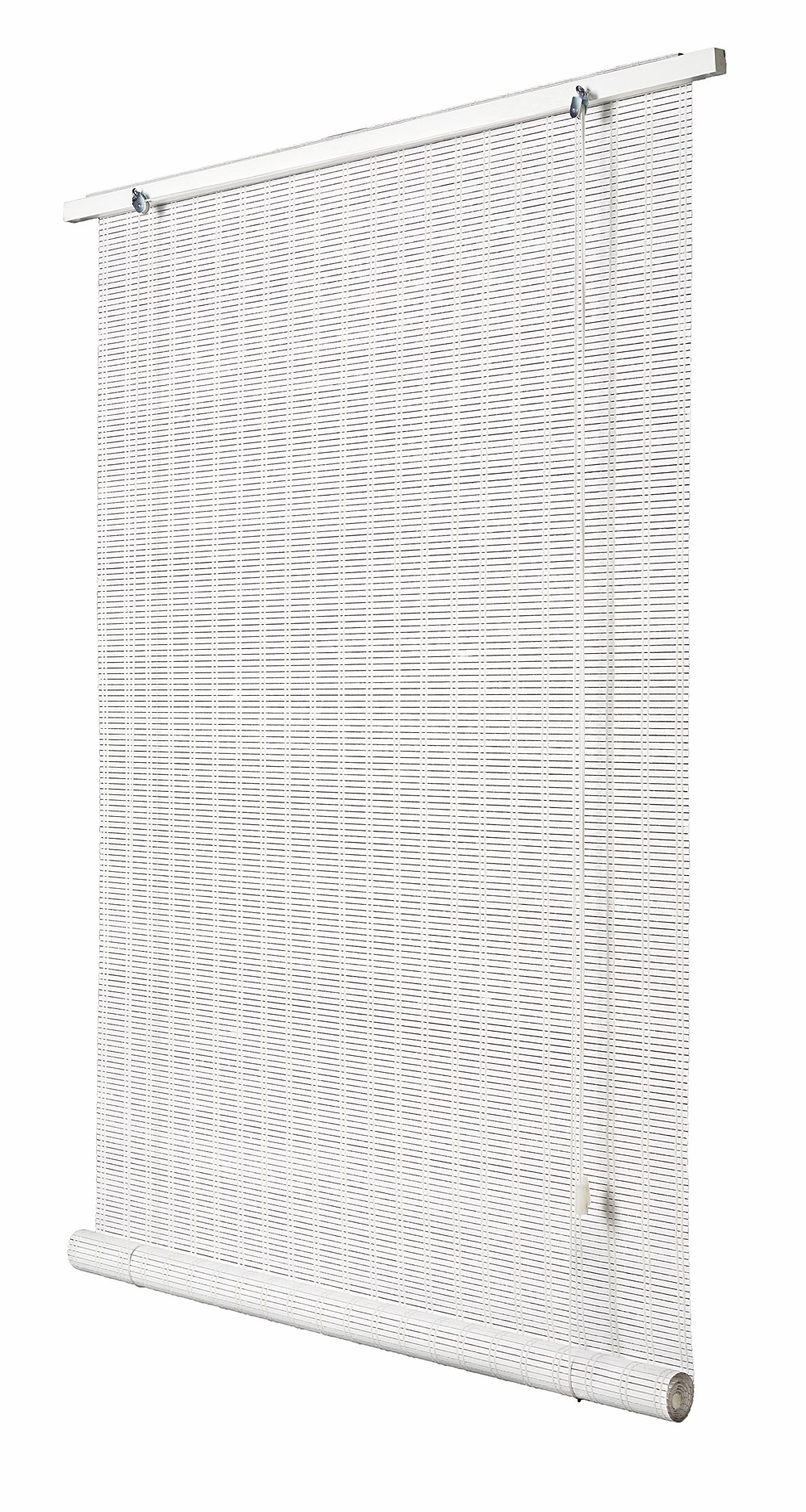 Store enrouleur intérieur/extérieur blanc L.0,6xH.180cm