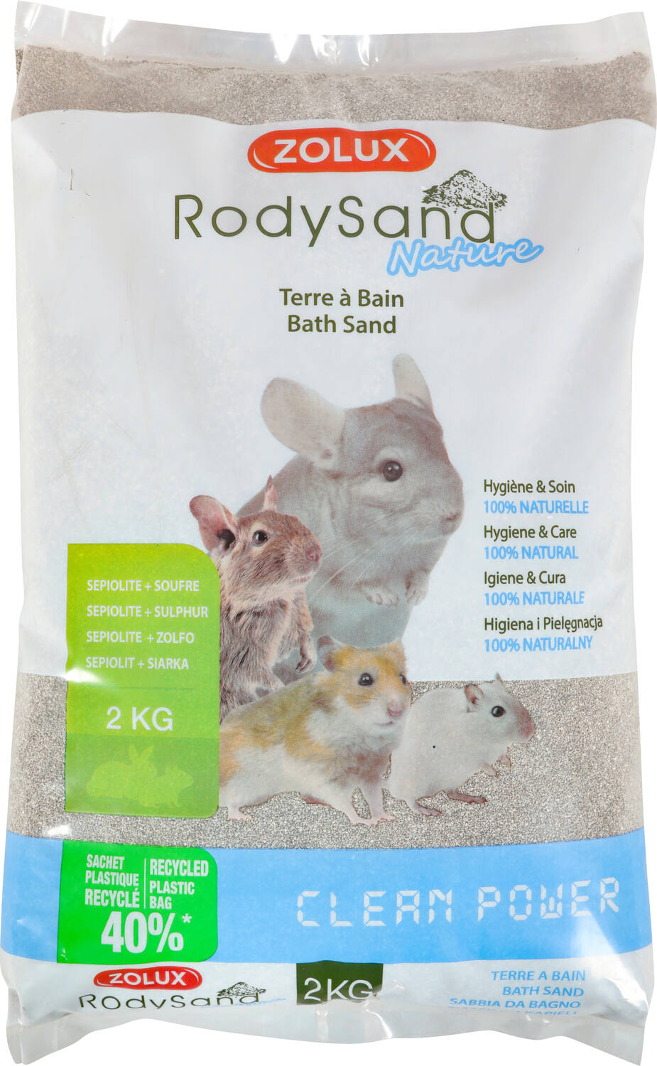 TERRE CHINCILLA 2KG