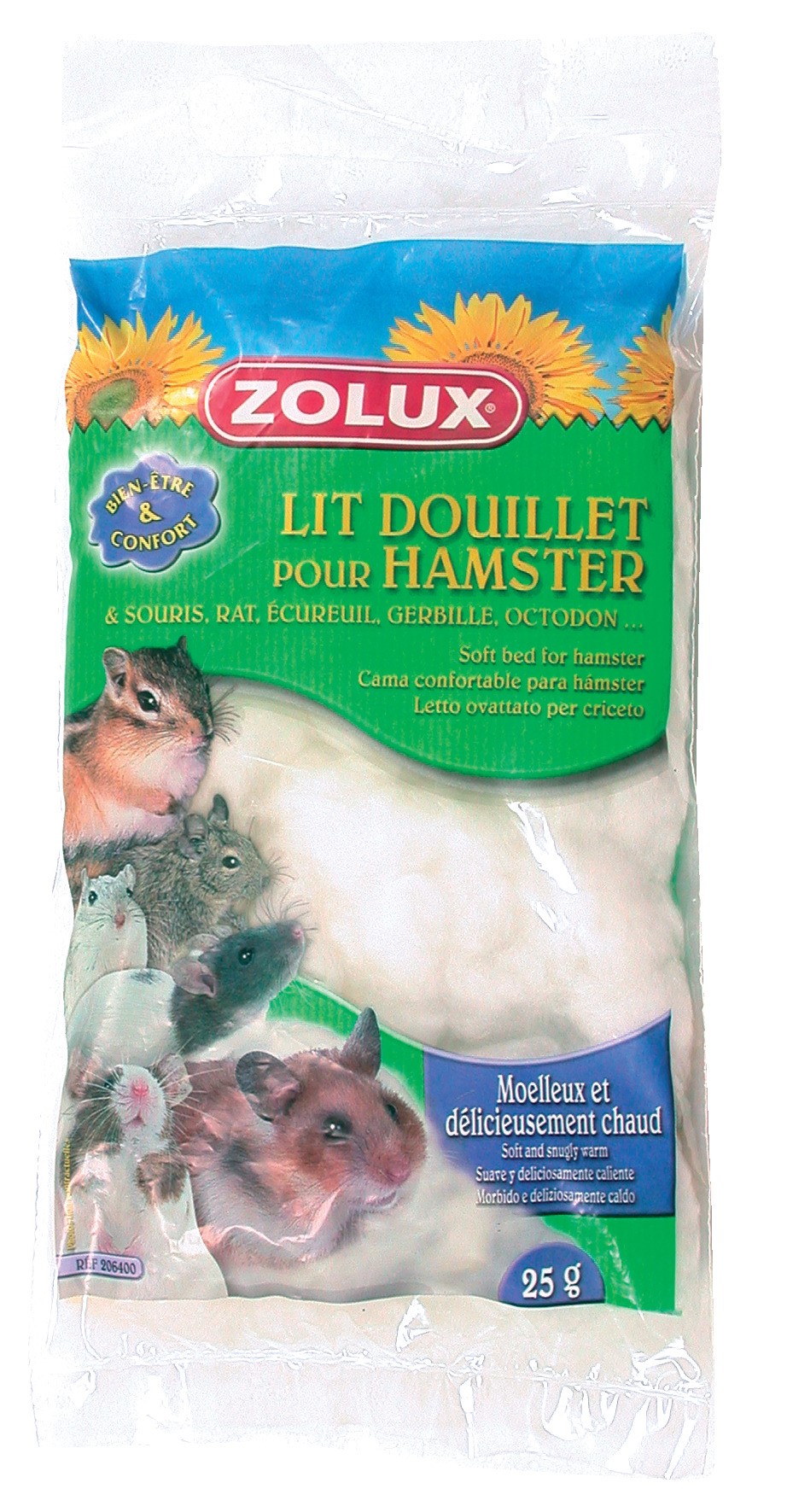 Lit Douillet Rongeur 25gr Blanc - ZOLUX