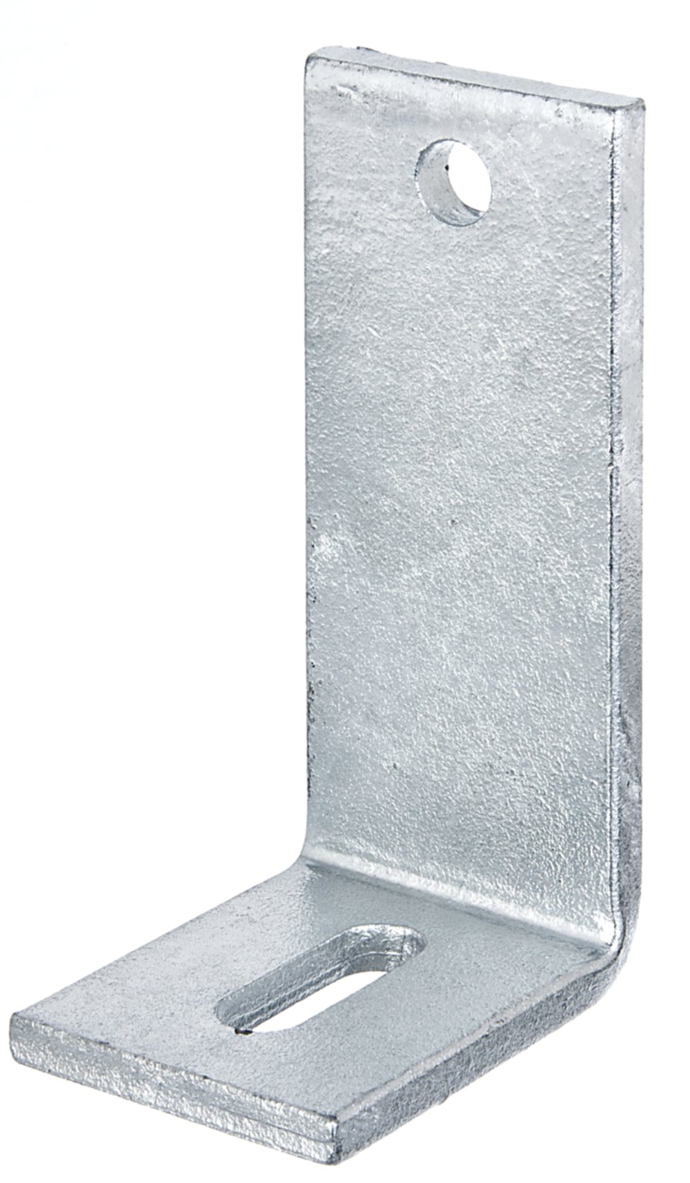 Équerre réglable fixation béton 60x150x8mm Ø14mm - ALBERTS