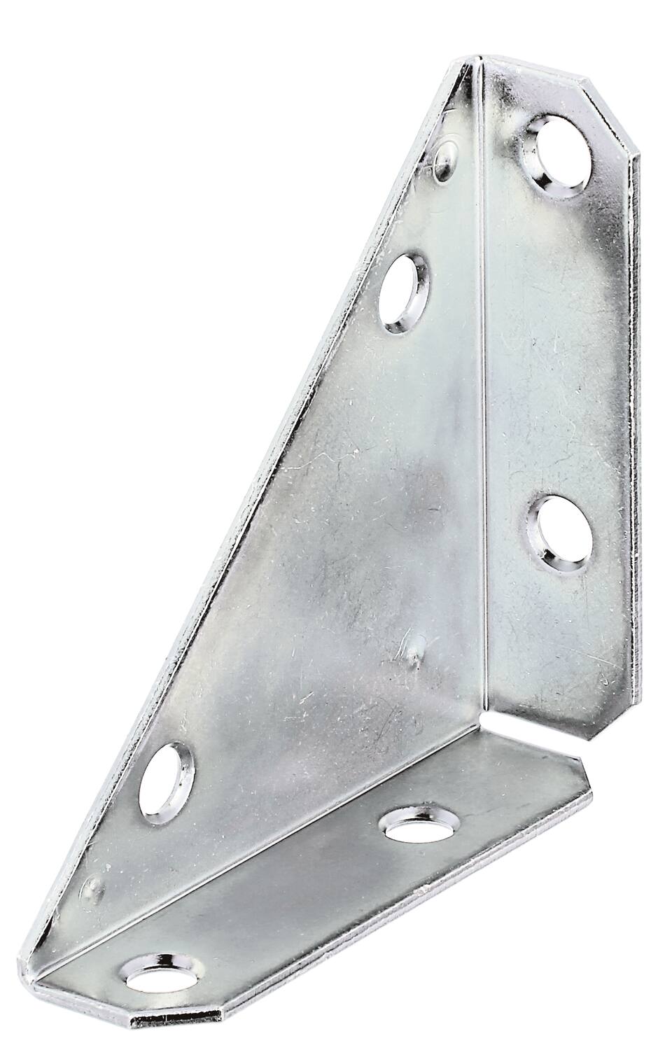 Coin métallique 105x75x2mm Ø5mm 6 trous - ALBERTS