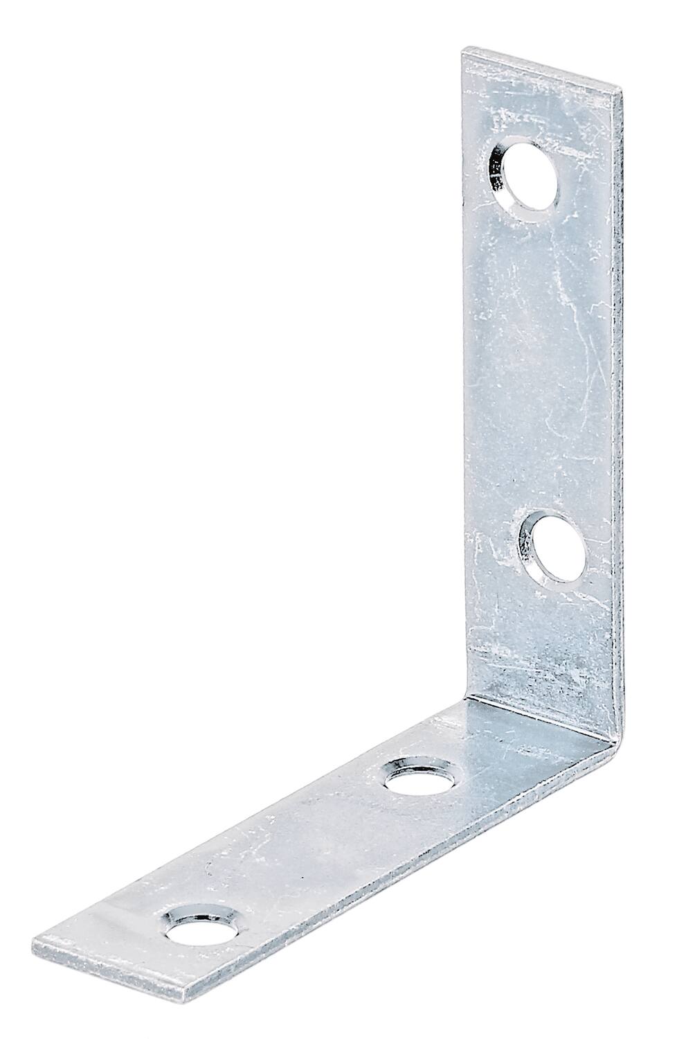 Équerre de chaise 16x60x1,75mm Ø4,5mm 4 trous - ALBERTS