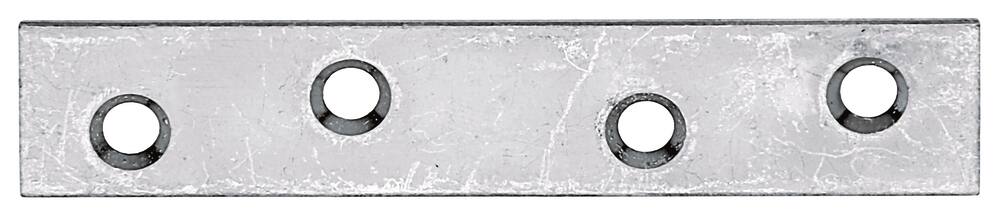 Platine d'assemblage 15x80x1,75mm Ø4,5mm 4 trous - ALBERTS