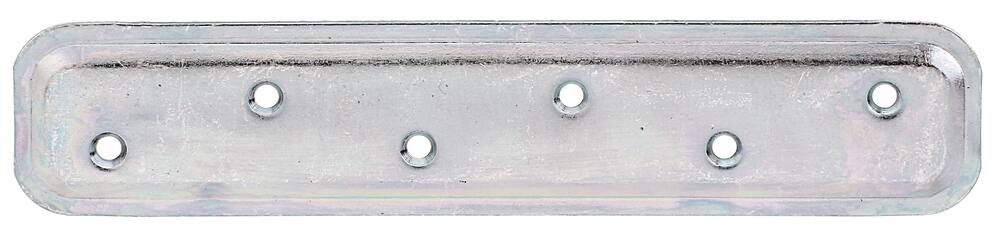 Platine d'assemblage emboutie 40x180x2mm Ø4,5mm 6 trous - ALBERTS