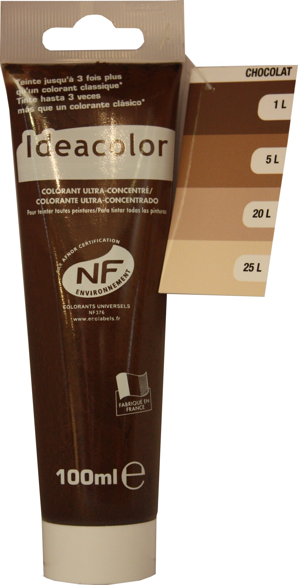 Colorant universel pour peinture chocolat glacé 100ml