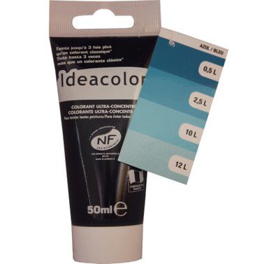 Colorant universel pour peinture bleu 50ml - IDEACOLOR