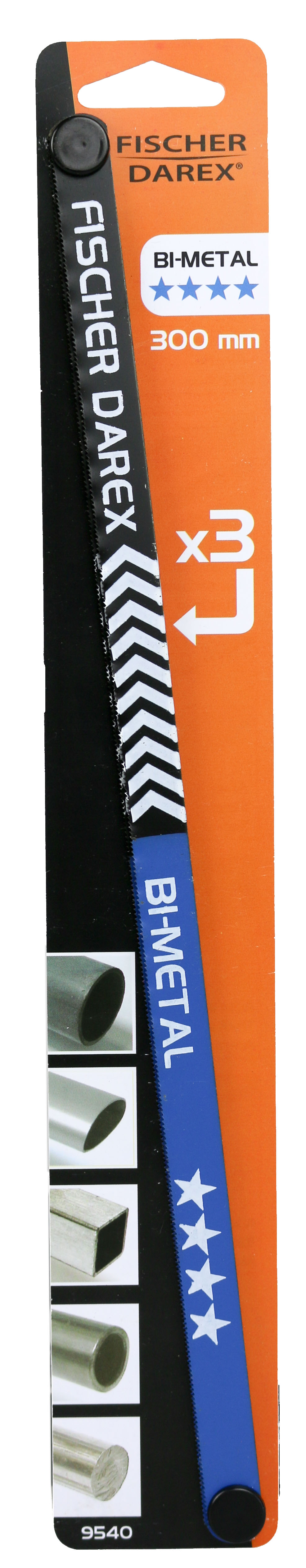 Lame x3 bi-métal - FISCHER DAREX