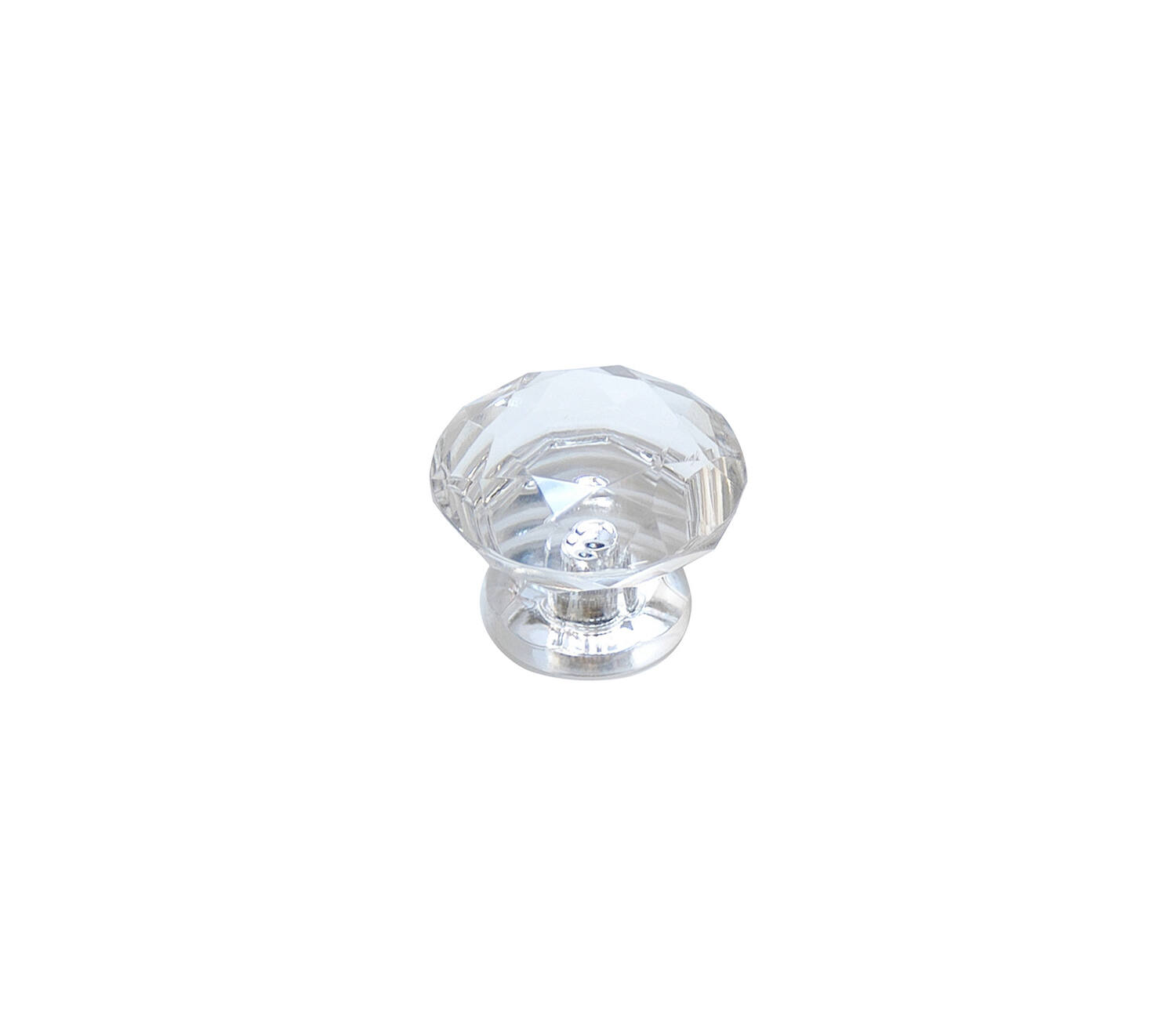 Bouton meuble Patna Métal Blanc 33x33x26mm - B BEAUTY