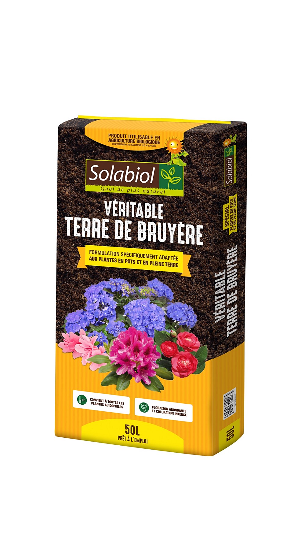 Véritable terre de bruyère 50L - SOLABIOL