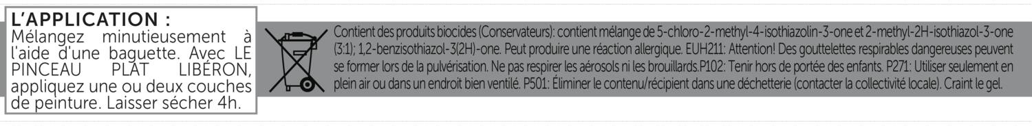 Peinture pour meuble, objet et porte, mat, Caséine, céladon 0,075L - LIBERON