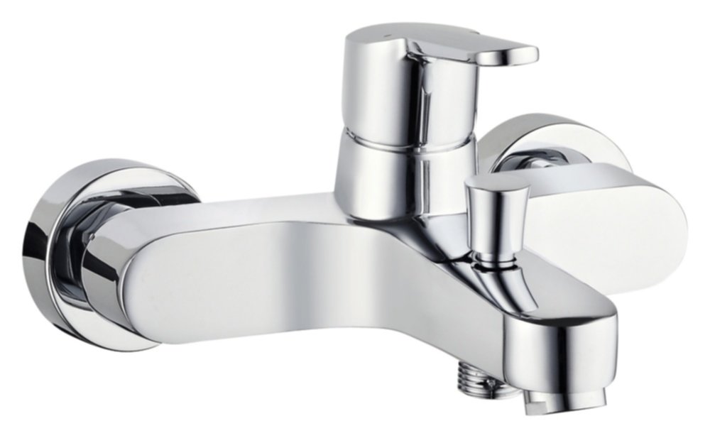Mitigeur bain/douche Duns NF chromé - INVENTIV