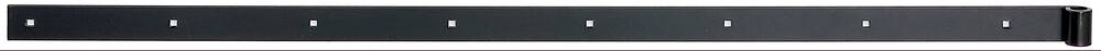 Penture bout droit Ø16mm 4x116cm noir - ALBERTS