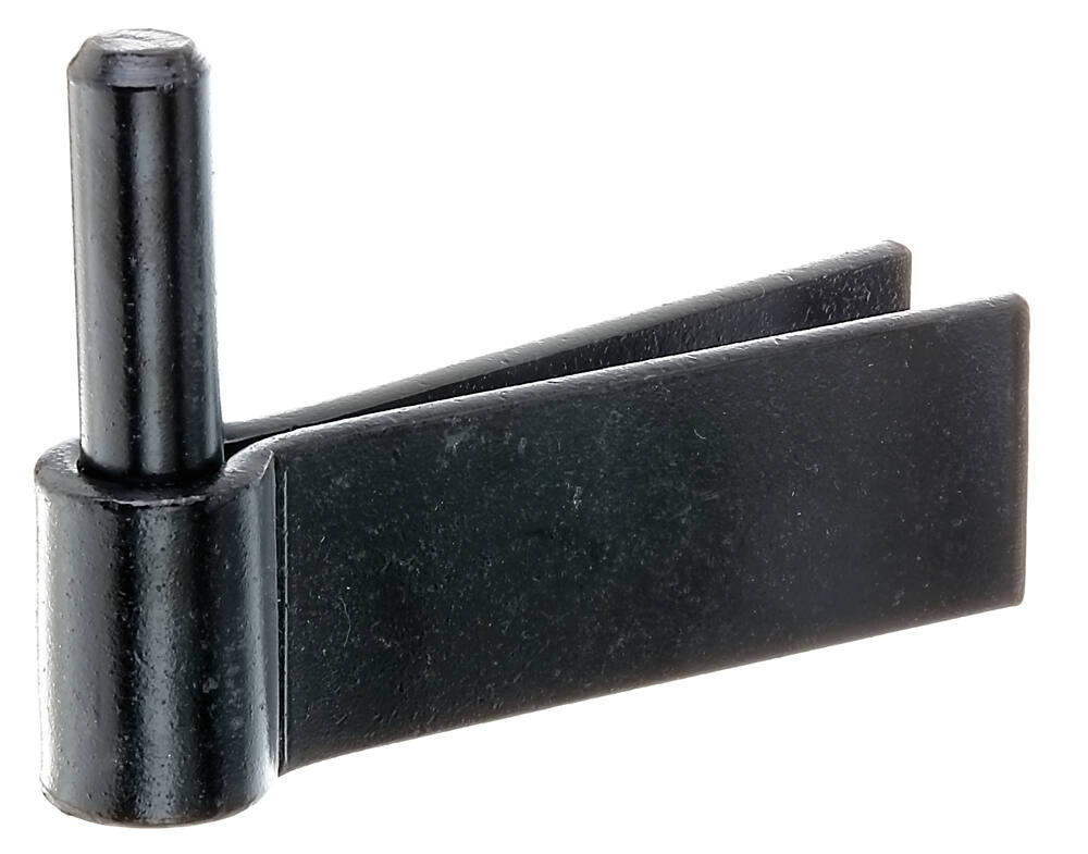 Gond à sceller Ø16mm 4x10,5x0,5cm noir - ALBERTS