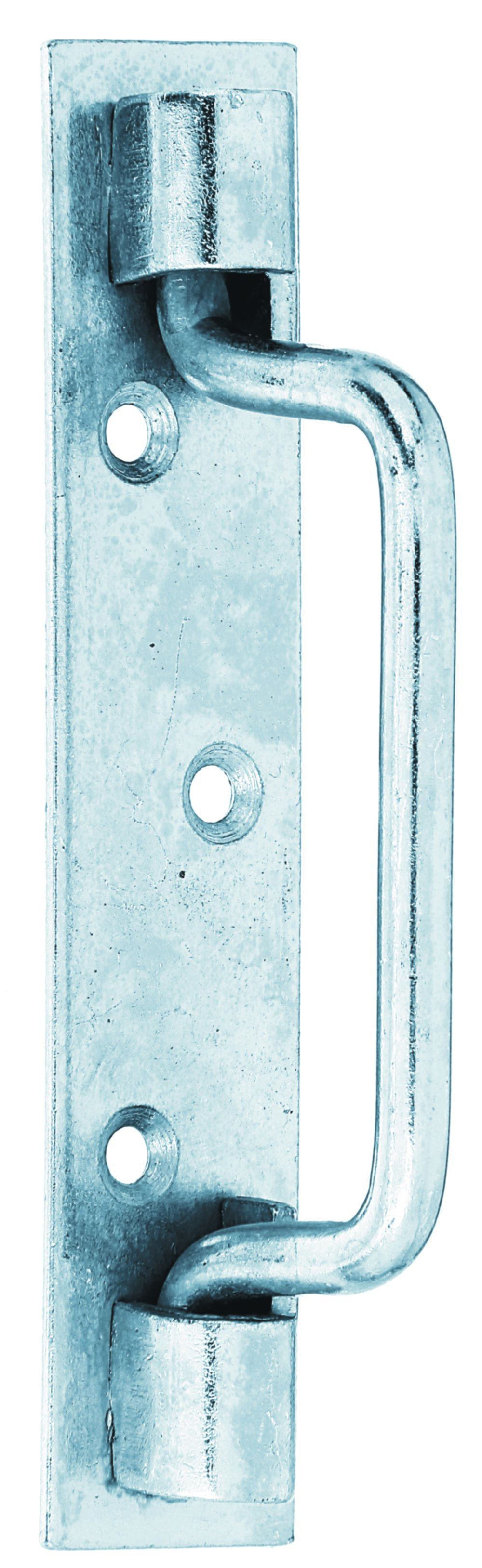 Poignée Saint Etienne + de vis fraisés Ø7mm L.142mm zingué - ALBERTS