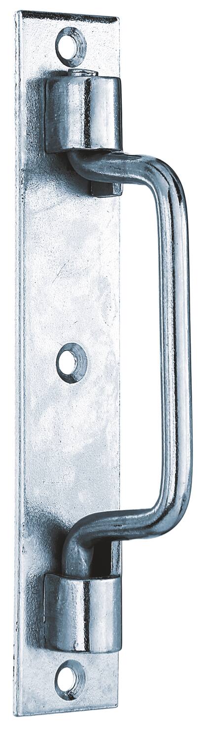 Poignée Saint Etienne + de vis fraisés Ø7mm L.160mm zingué - ALBERTS