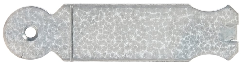 Patte à scellement arrondie Ø5,5mm 3x12,5x0,25cm - ALBERTS