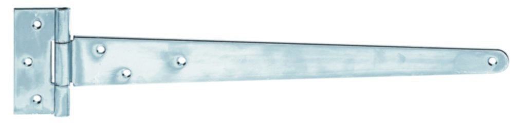 Penture anglaise + trous de vis fraisés Ø6mm 4,6x39,7cm - ALBERTS