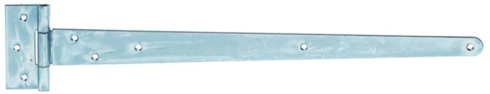 Penture anglaise + trous de vis fraisés Ø6mm 4,6x49,5cm - ALBERTS