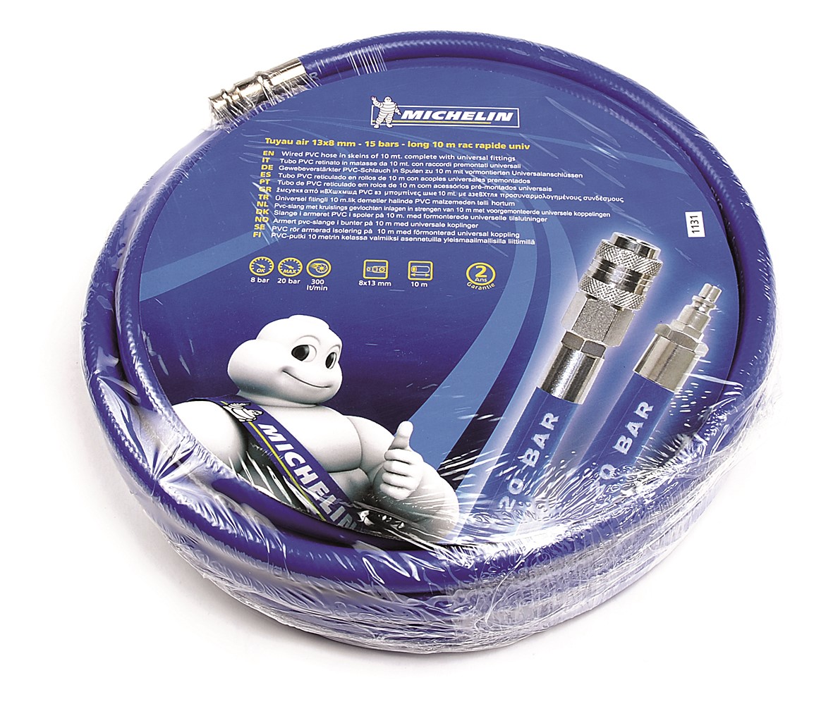 Tuyau raccord rapide PVC pour air comprimé 7,5 ml - MICHELIN
