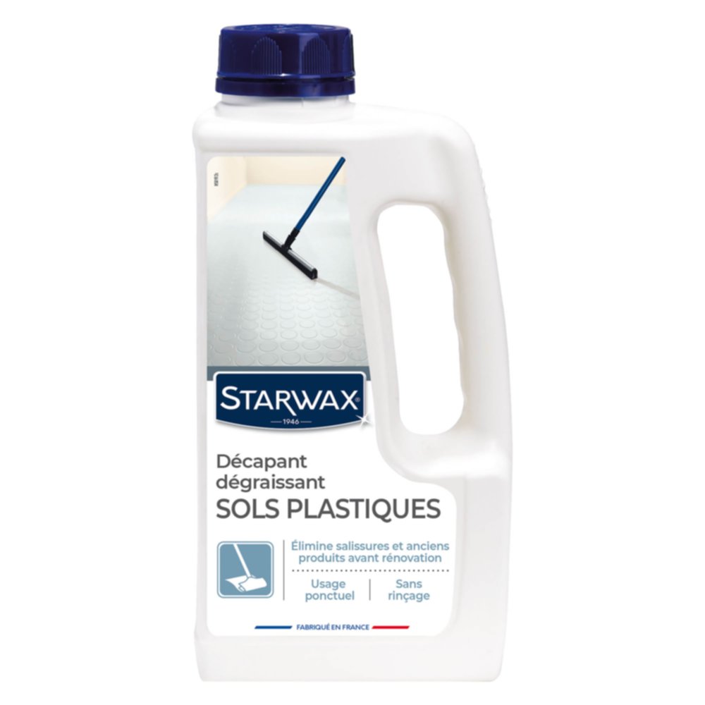 Décapant sans Rincage pour Sols PVC 1L - STARWAX