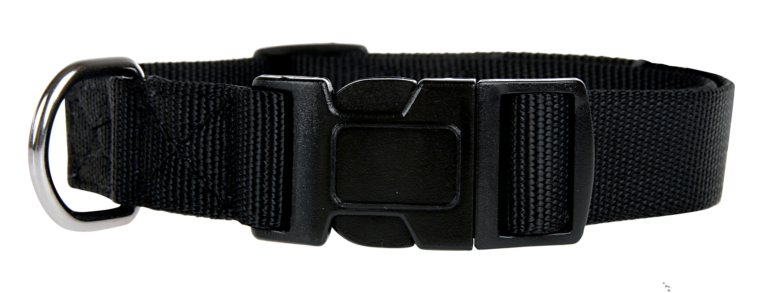 COLLIER NOIR NYLON 30/40CM