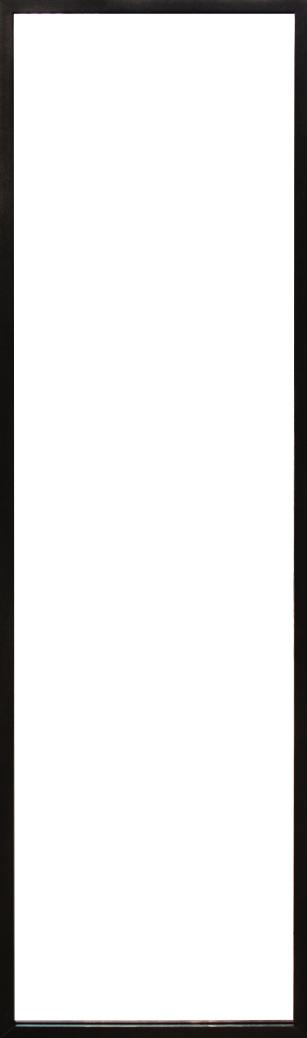 Miroir Léna noir 30x120cm - INVENTIV