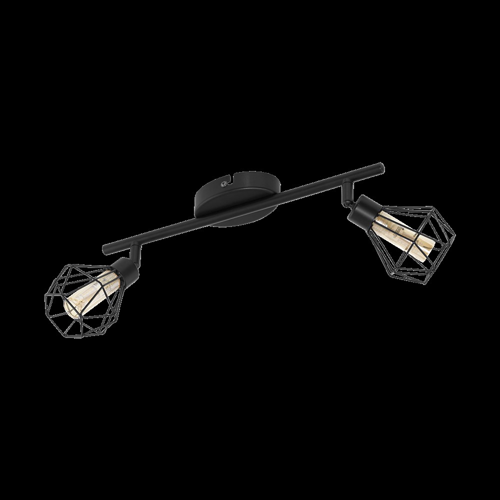 Spot Zapata en acier noir G9-LED 2 x 3W 3000K - EGLO