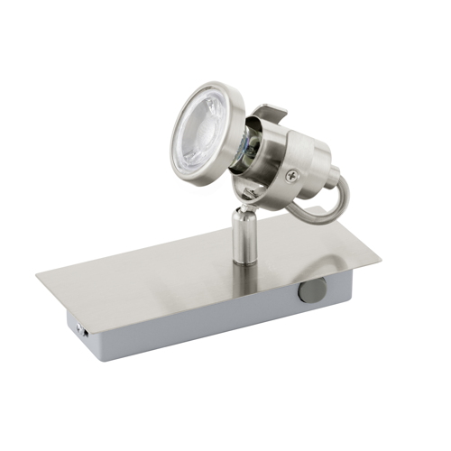 Patère Tukon3 LED/3,3W acier/nickel mat